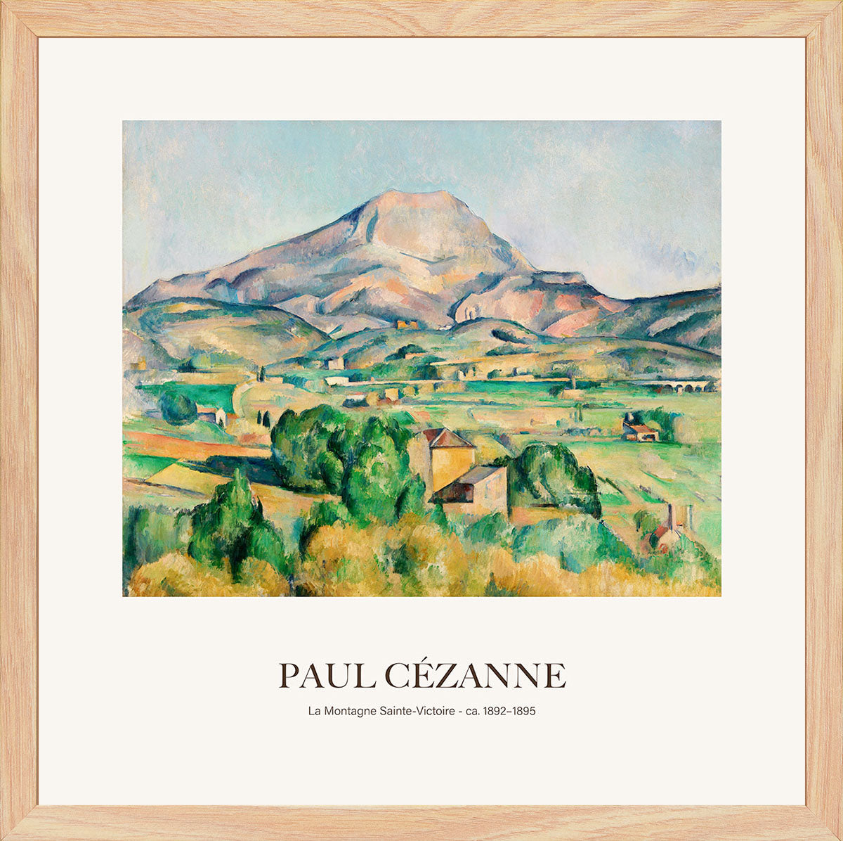 Sainte Victoire Dağı - Paul Cézanne