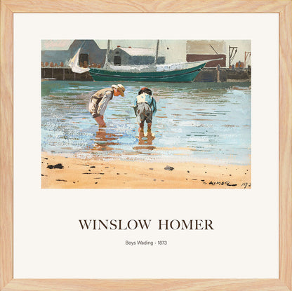 Çocuklar Suda Oynuyor - Winslow Homer