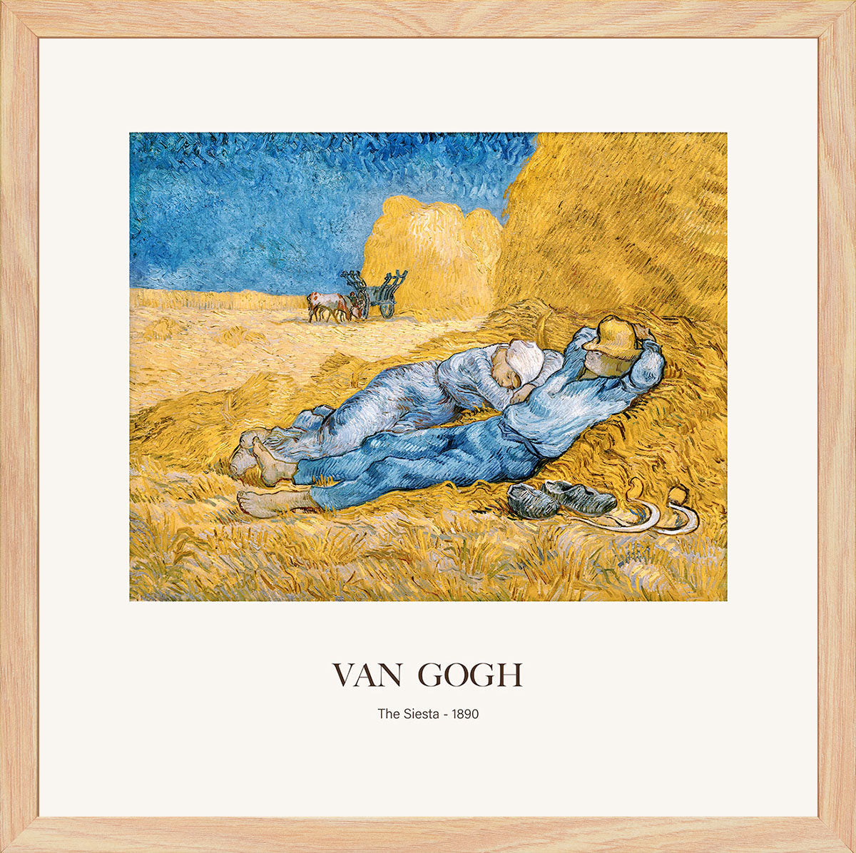 Siesta - Vincent van Gogh