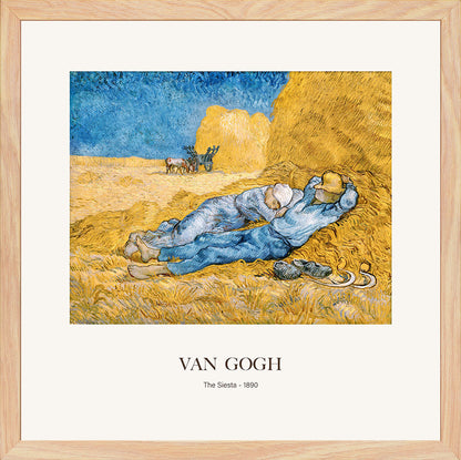 Siesta - Vincent van Gogh